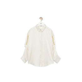 CHAIN SHIRT_SILK_IVORY