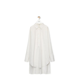 SHIRT DRESS_COTON_OPTIC WHITE