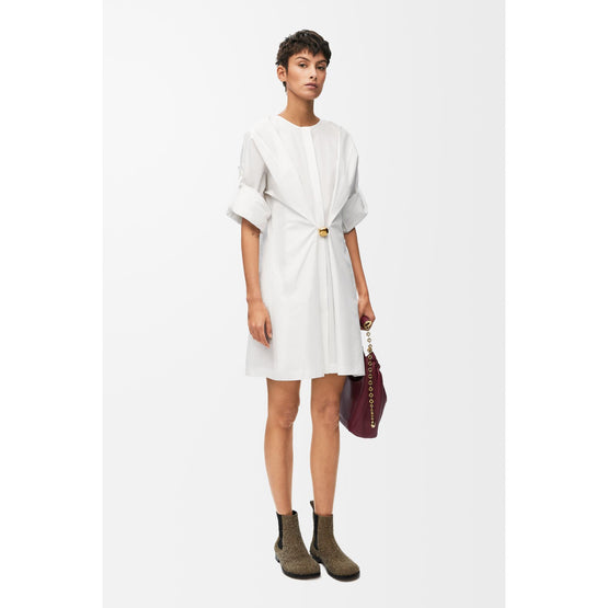 PEBBLE DRESS_COTON_OPTIC WHITE