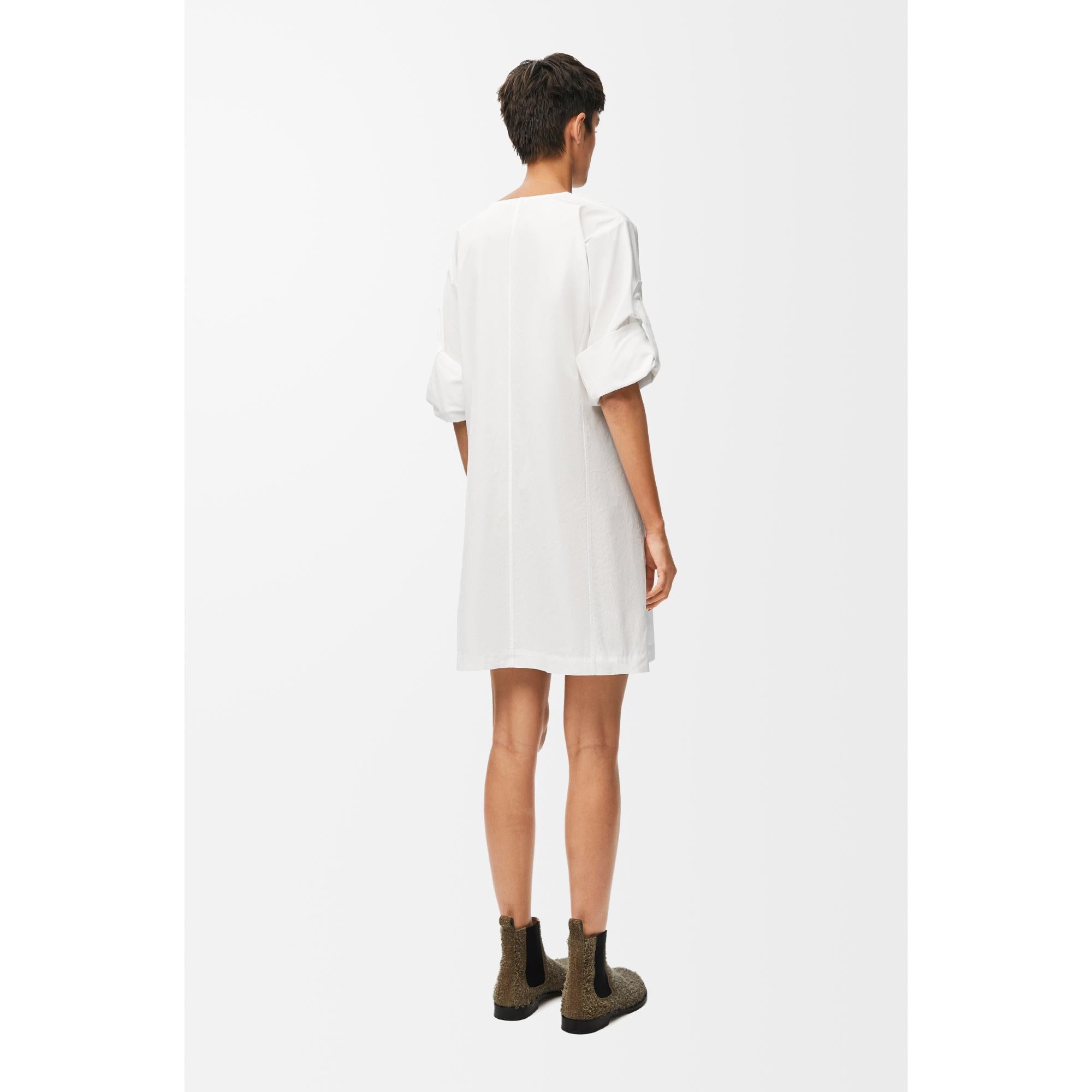 PEBBLE DRESS_COTON_OPTIC WHITE