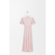 [STAFF ONLY] POLO DRESS_SILK_WHITE/PINK