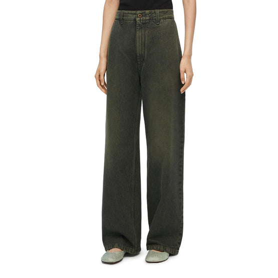 BAGGY JEANS AF_COTON_OLD MILITARY GREEN