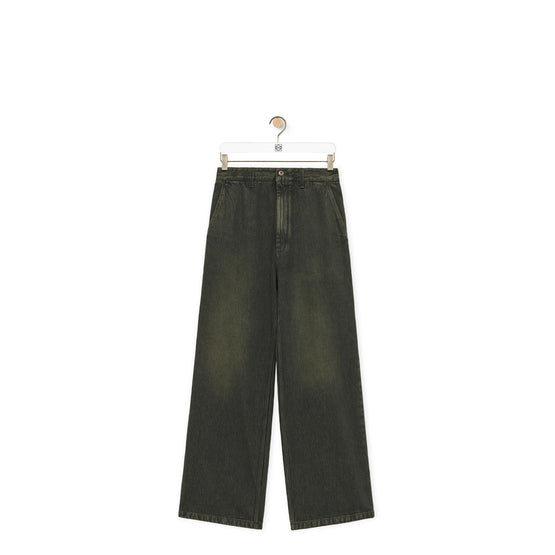 BAGGY JEANS AF_COTON_OLD MILITARY GREEN