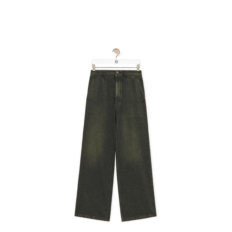 BAGGY JEANS AF_COTON_OLD MILITARY GREEN