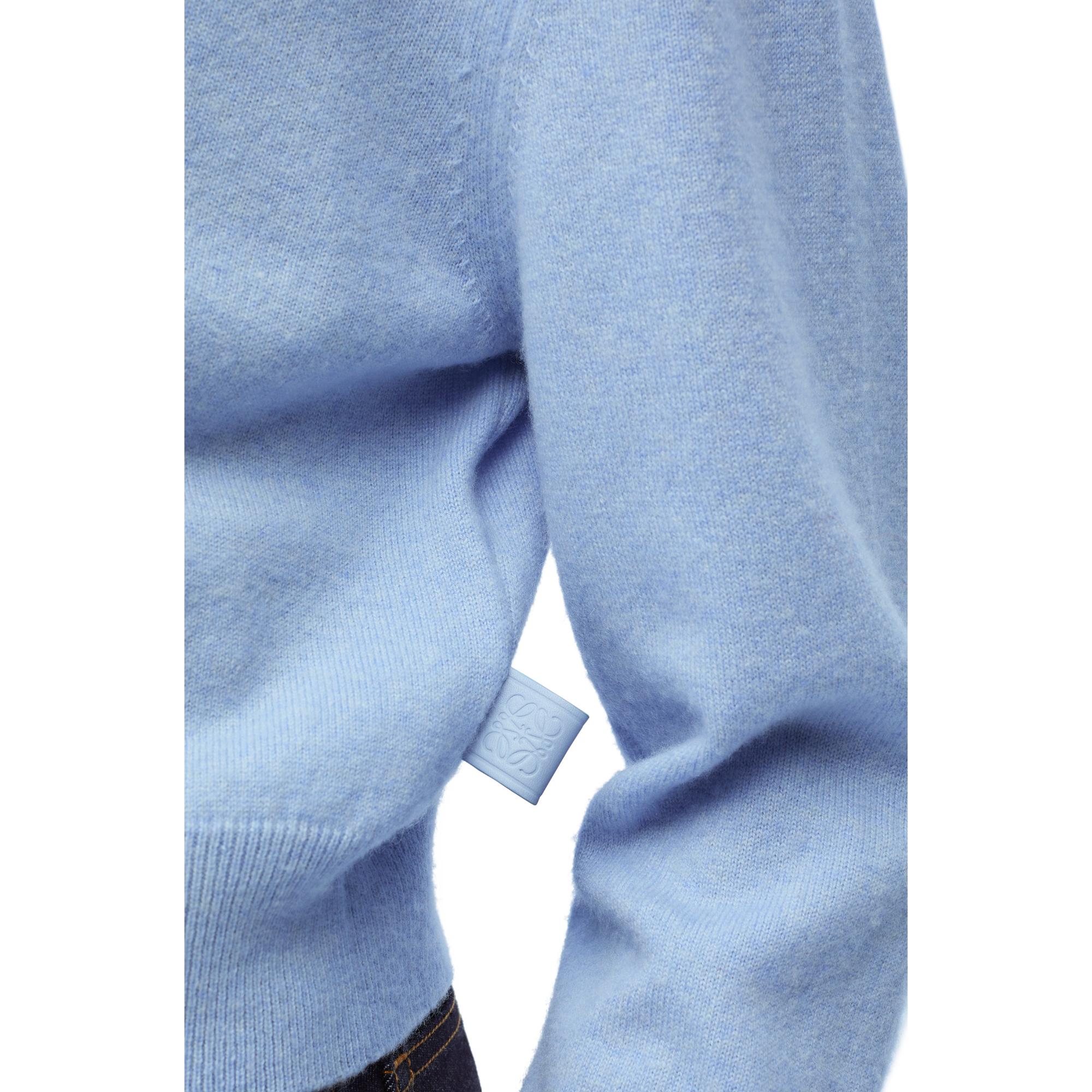 POLO SWEATER_CASHMERE_LIGHT BLUE