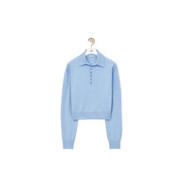 POLO SWEATER_CASHMERE_LIGHT BLUE