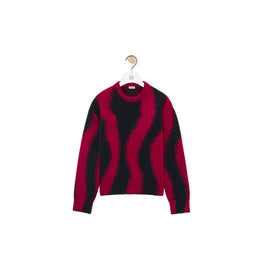 SWEATER_WOOL/POLYAMIDE_NAVY/RED