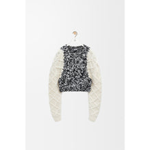 [STAFF ONLY] SWEATER_WOOL/POLYESTER_WHITE/BLACK