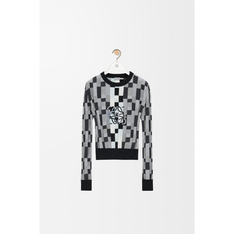 [STAFF ONLY] ANAGRAM SWEATER_COTTON_GREY/LIGHT GREY