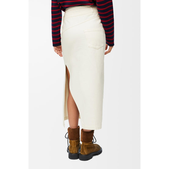 [STAFF ONLY] DECONSTRUCTED SKIRT_COTON_WHITE