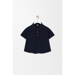 TRAPEZE POLO_COTTON_DARK NAVY