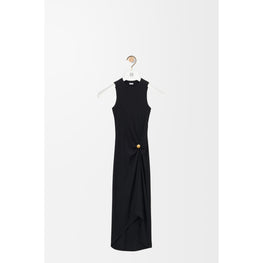 [STAFF ONLY] PEBBLE DRESS_COTTON/ELASTHANE_BLACK