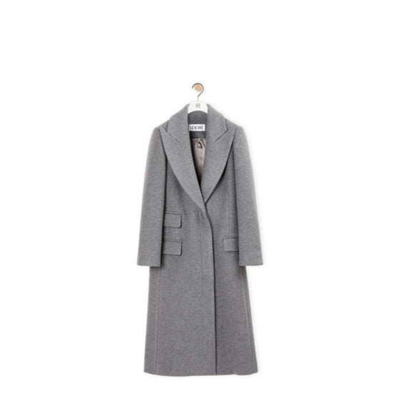 ADJUSTED SINGLE BREASTED COAT_WOOL/CASHMERE_GREY