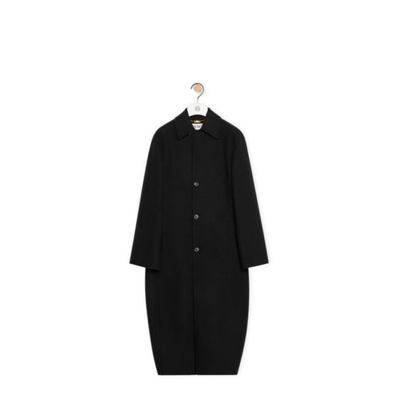 BALLOON COAT_WOOL_BLACK