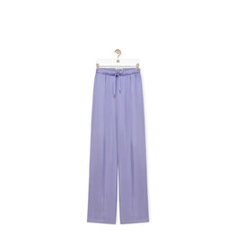PYJAMA TROUSERS ADJUSTED FIT_SILK_LILAC