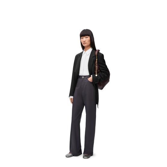 HIGH WAISTED TROUSERS_COTON_DEEP PAVEMENT
