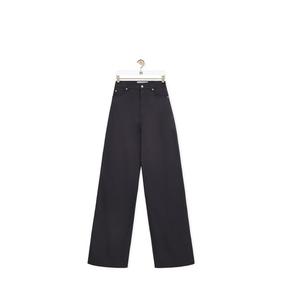 HIGH WAISTED TROUSERS_COTON_DEEP PAVEMENT