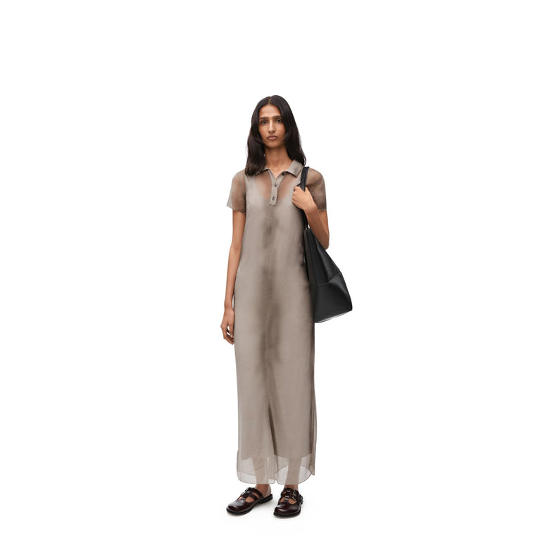 [STAFF ONLY] NC POLO DRESS_SILK_CONCRETE