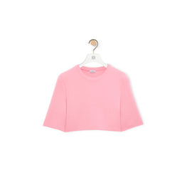 REPROPORTIONED TOP_COTTON/VISCOSE/POLYAMID_CORAL PINK