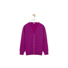 EMBELLISHED CARDIGAN_CASHMERE_VIOLET