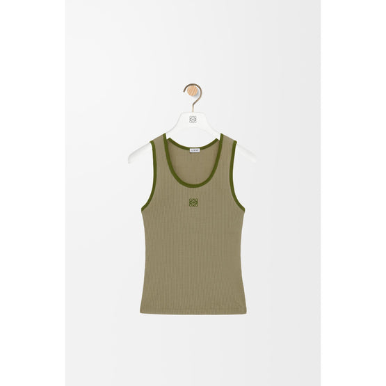 [STAFF ONLY] TANK TOP_SILK_MILITARY GREEN