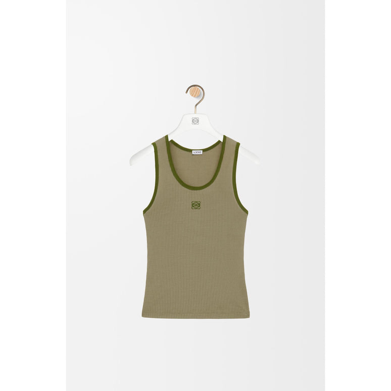 [STAFF ONLY] TANK TOP_SILK_MILITARY GREEN