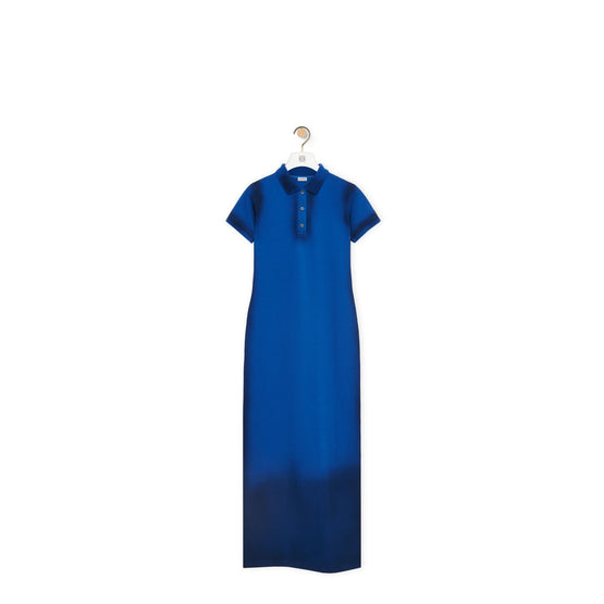 POLO DRESS AF_COTON_GREEK BLUE