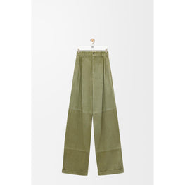 [STAFF ONLY] PLEATED TROUSERS AF_SUEDE_SAGE