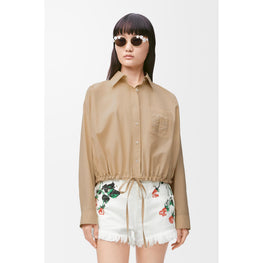 SHIRT_COTTON/POLYAMIDE_LIGHT BEIGE