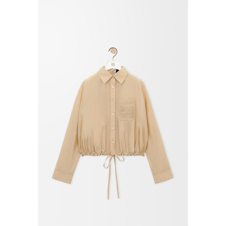 SHIRT_COTTON/POLYAMIDE_LIGHT BEIGE