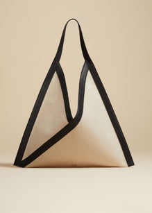 사라 토트 내추럴 블랙 가죽