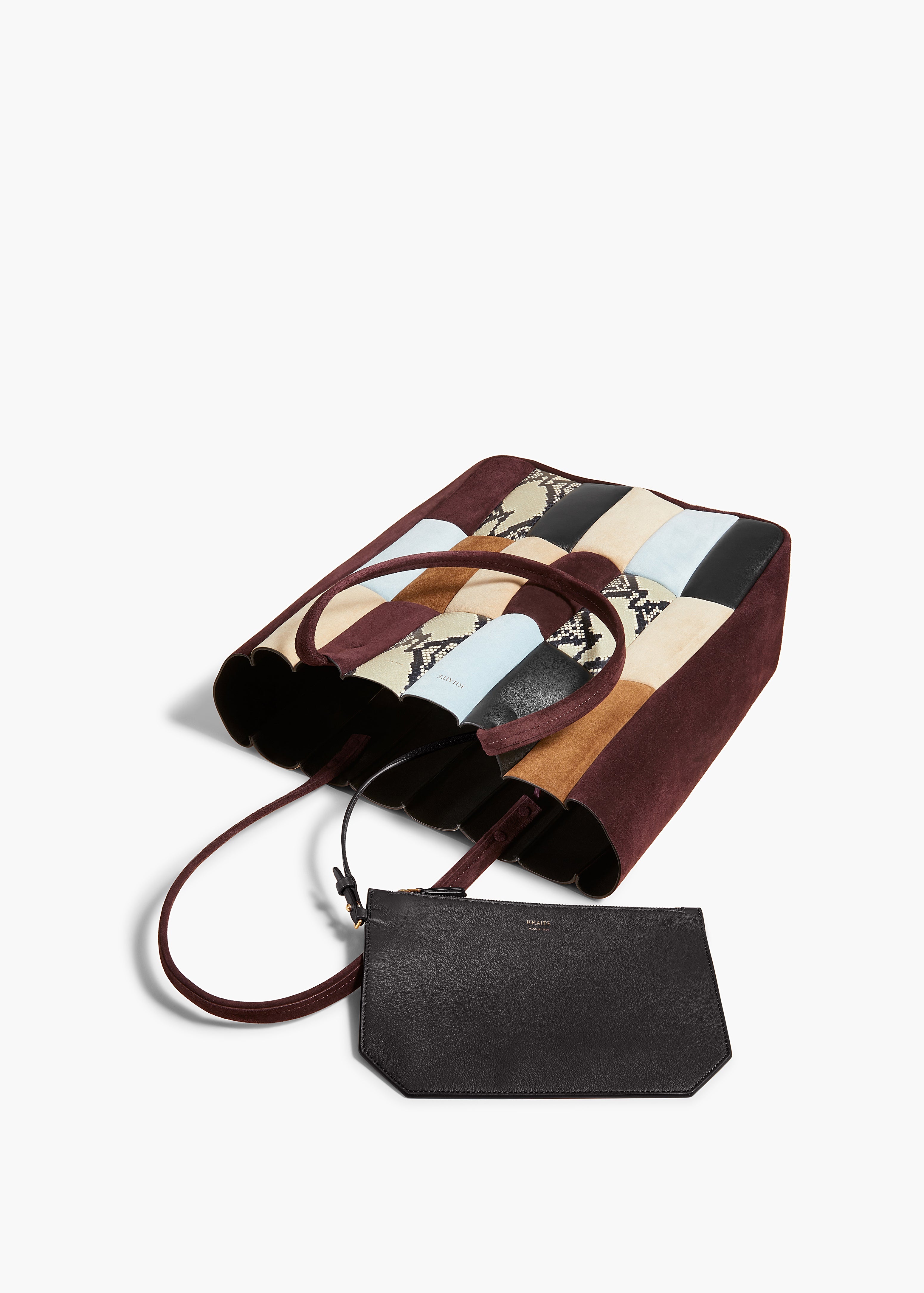 조에 토트 루즈 누아 멀티 가죽