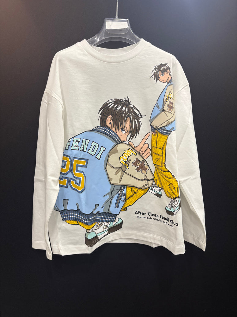 화이트 코튼 티셔츠